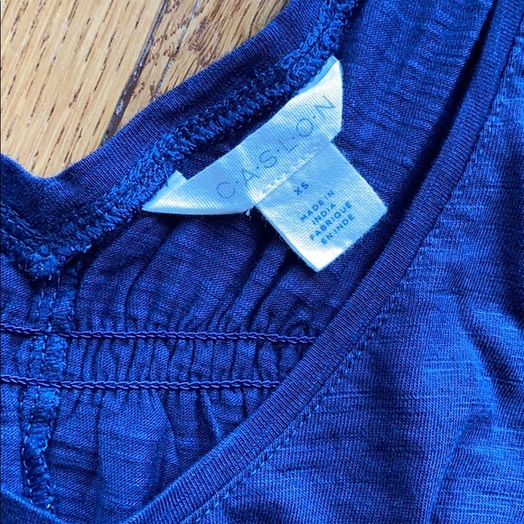 Caslon Navy jumpsuit - Picture 2 of 3